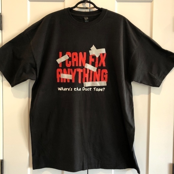 FUNNY T shirt, Mens Black Graphic Tee, Funny Dad Quote, Sz XXL, New Without Tags - Picture 3 of 7